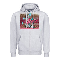 Heather Grey cancer awareness anchor Zipper Hoodie - CowGirlArtShop