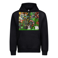 Black easter Urban Hoodie - CowhideDigitalArt
