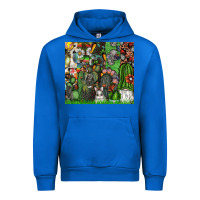 Cobalt easter Urban Hoodie - CowhideDigitalArt