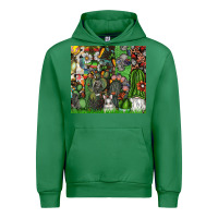 Emerald easter Urban Hoodie - CowhideDigitalArt