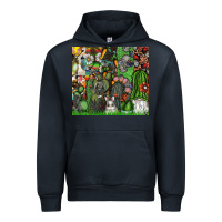 Navy easter Urban Hoodie - CowhideDigitalArt