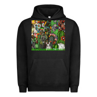 Pigment Black easter Urban Hoodie - CowhideDigitalArt