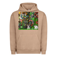 Pigment Burro easter Urban Hoodie - CowhideDigitalArt