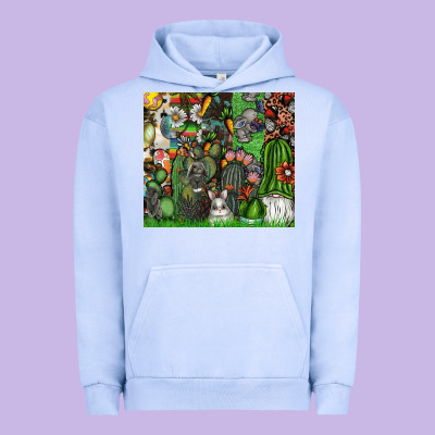 Easter Urban Hoodie Designed By Cowhidedigitalart