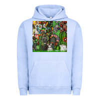 Pigment Grape Ice easter Urban Hoodie - CowhideDigitalArt