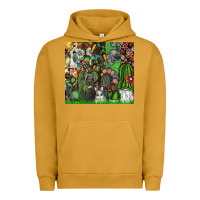 Pigment Peanut Butter easter Urban Hoodie - CowhideDigitalArt
