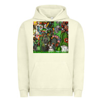 Pigment Pistachio easter Urban Hoodie - CowhideDigitalArt
