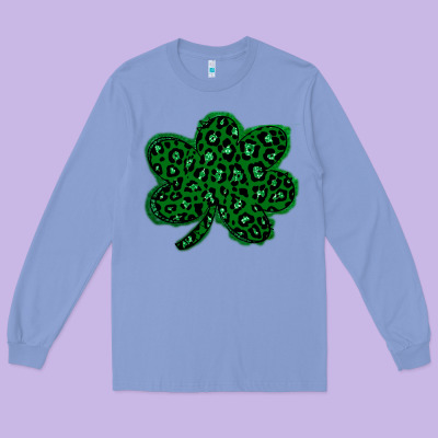 Shamrock St Patrick Long Sleeve Tee Designed By Bettercallsaul