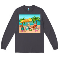 Smoke summer Long Sleeve Tee - RanaPortraitStore