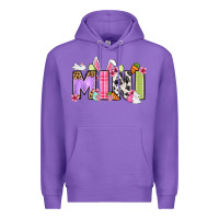 Purple Easter mini Premium Hoodie - OliviaCreatesArt