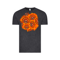 Vintage Black Thanksgiving Turkey With Tartan Patch Vintage Tee - BundleAndBundleShop