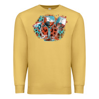 Antique Gold American wines Premium Sweatshirt - FaDigitalArtStudio