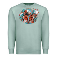 Seafoam American wines Premium Sweatshirt - FaDigitalArtStudio