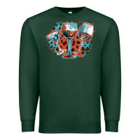 Sports Green American wines Premium Sweatshirt - FaDigitalArtStudio