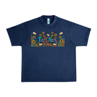 Navy teacher vibes libbey glass Urban Heavy Tee - BundleAndBundleShop
