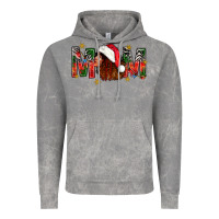 Cloud Rock Western Mom With Woman In Santa Hat Vintage Hoodie - BundleAndBundleShop