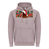 Vintage Zinc Western Mom With Woman In Santa Hat Vintage Hoodie - BundleAndBundleShop