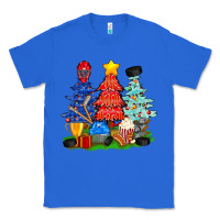True Royal Christmas With Ice Hockey Trees Classic Tee - BundleAndBundleShop