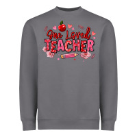 Storm one loved teacher afro messy bun Heavyweight Sweatshirt - texasbilliewilder