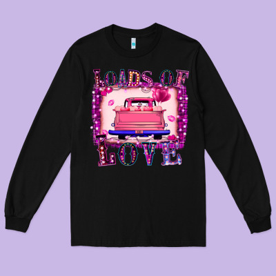 Loads Of Love Long Sleeve Tee Designed By Bettercallsaul