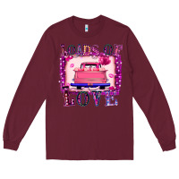 Burgundy Loads Of Love Long Sleeve Tee - Bettercallsaul