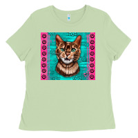 Matcha Western Bengal Cat Ladies Tee - LillyAllenDesigns