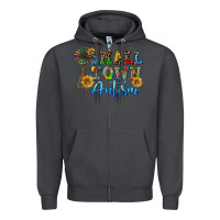 Smoke small town autism Zipper Hoodie - CowGirlArtShop