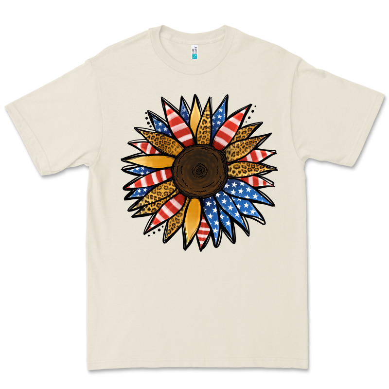 Patriotic Sunflower Premium Tee by Jasminsmagicworld | Teevron