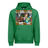 Emerald easter Urban Hoodie - CowhideDigitalArt