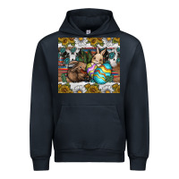 Navy easter Urban Hoodie - CowhideDigitalArt