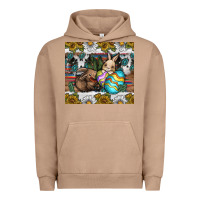 Pigment Burro easter Urban Hoodie - CowhideDigitalArt