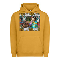 Pigment Peanut Butter easter Urban Hoodie - CowhideDigitalArt