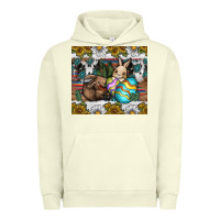 Pigment Pistachio easter Urban Hoodie - CowhideDigitalArt
