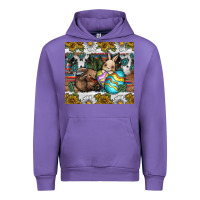 Tulip easter Urban Hoodie - CowhideDigitalArt