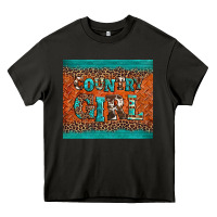 Asphalt country girl Heavy Core Tee - BarkalooDesign