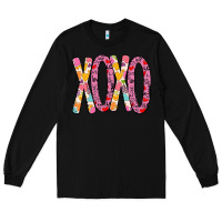 Black Valentine Xoxo Long Sleeve Tee - Bettercallsaul