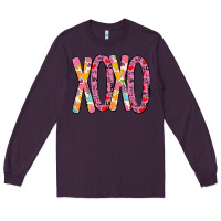 Plum Valentine Xoxo Long Sleeve Tee - Bettercallsaul