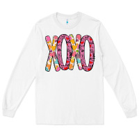 White Valentine Xoxo Long Sleeve Tee - Bettercallsaul