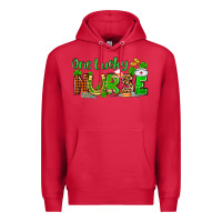 Cardinal St. Patrick's One lucky Nurse Premium Hoodie - OliviaCreatesArt