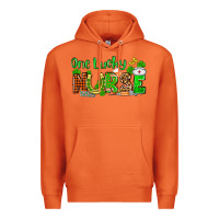 Carrot St. Patrick's One lucky Nurse Premium Hoodie - OliviaCreatesArt