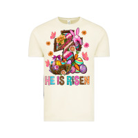 Vintage Arctic He Is Risen Easter Vintage Tee - BundleAndBundleShop