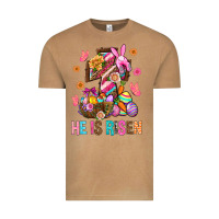 He Is Risen Easter Vintage Tee | Teevron