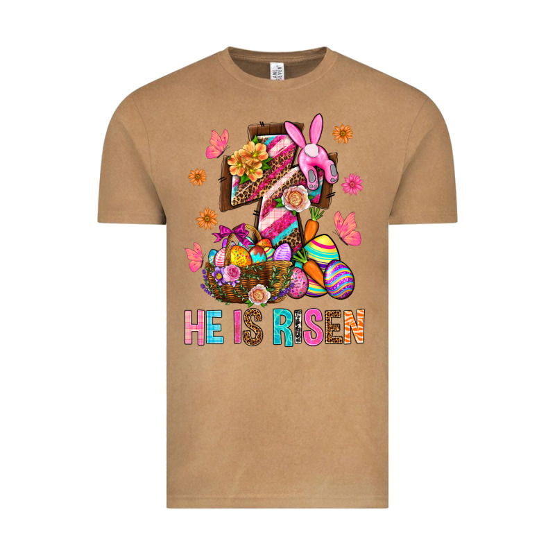 He Is Risen Easter Vintage Tee by BundleAndBundleShop | Teevron