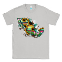 Moon Dust Guerrero Mexico Sunflower Map Classic Tee - RanaPortraitStore