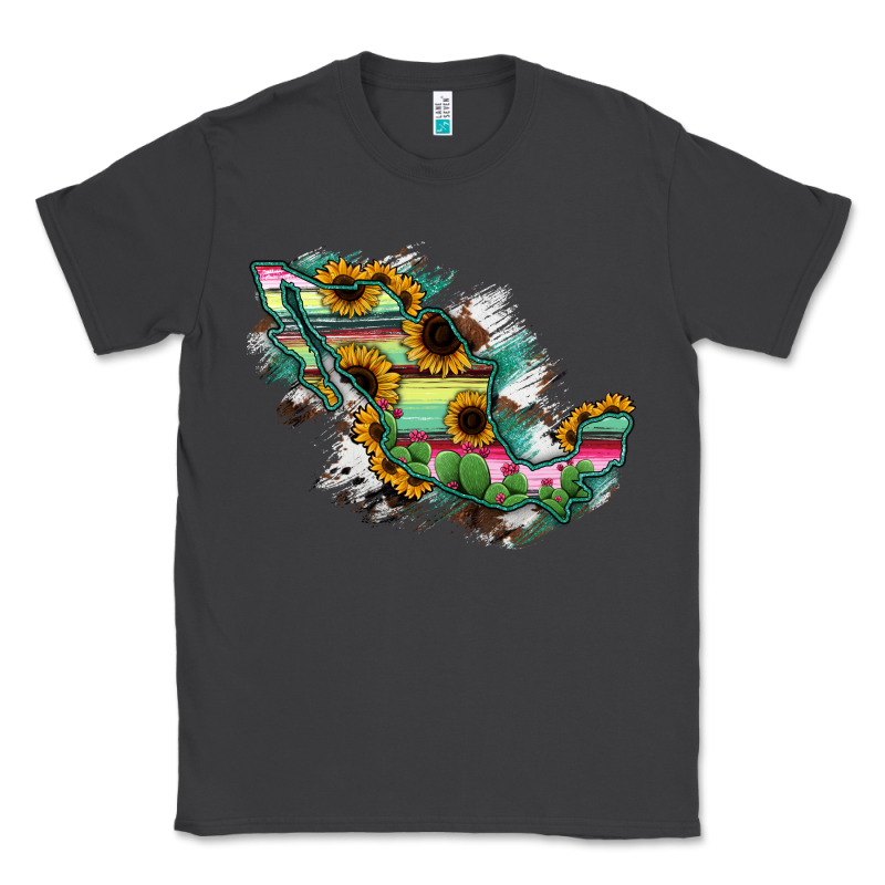 Guerrero Mexico Sunflower Map Classic Tee by RanaPortraitStore | Teevron
