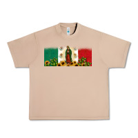 Burro lady of guadalupe mexican flag Urban Heavy Tee - JahusDesignShop
