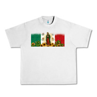 Lunar Rock lady of guadalupe mexican flag Urban Heavy Tee - JahusDesignShop