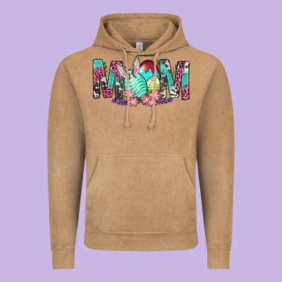Western Mom With Easter Vintage Hoodie Designed By Bundleandbundleshop