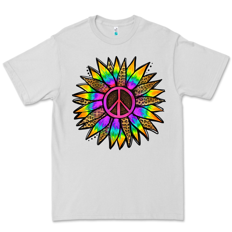 Peace Hippie Sunflower Premium Tee by Jasminsmagicworld | Teevron