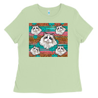 Matcha Western Ragdoll Cat Ladies Tee - LillyAllenDesigns